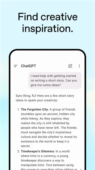 ChatGPT 应用截图 4