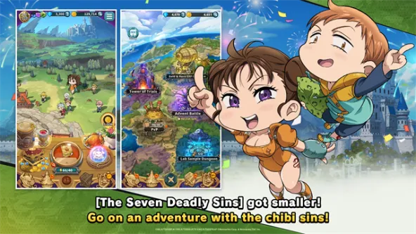 The Seven Deadly Sins: Idle Adventure安装器 游戏截图 1